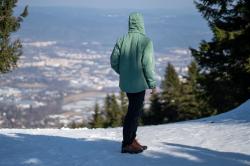 Husky Neoni M black pánská hardshell bunda