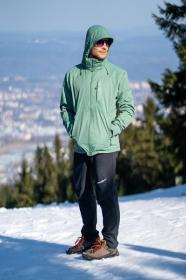 Husky Neoni M green pánská hardshell bunda