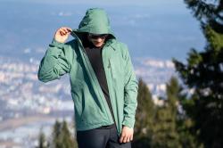 Husky Neoni M green pánská hardshell bunda