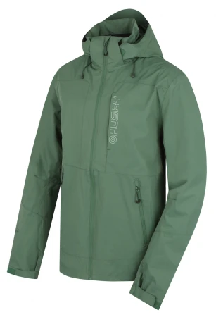 Husky Neoni M green pánská hardshell bunda