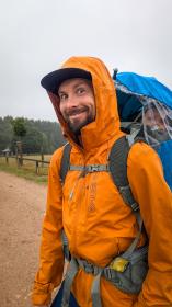 Husky Neoni M mustard pánská hardshell bunda