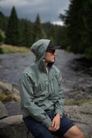 Husky Nicker M faded green pánská hardshell bunda