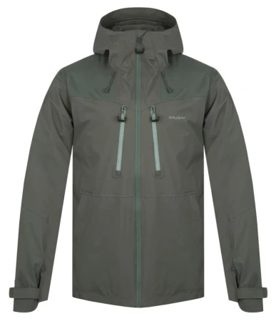 Husky Nicker M faded green pánská hardshell bunda