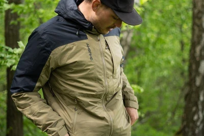 Husky Nickin M anthracite/black pánská hardshell bunda