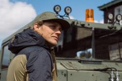 Husky Nickin M khaki/black pánská hardshell bunda