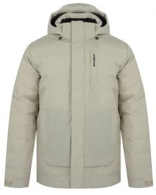 Husky Nurme M beige pánská hardshellová plněná bunda