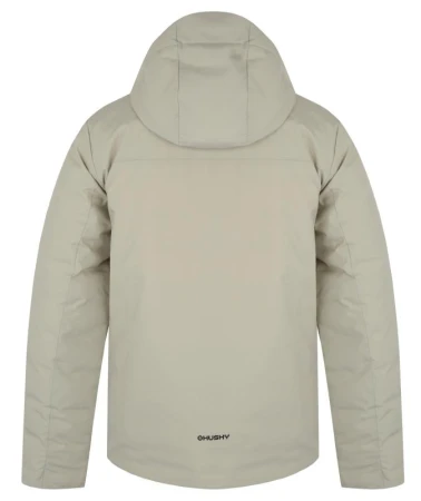 Husky Nurme M beige pánská hardshellová plněná bunda