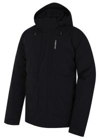 Husky Nurme M black pánska hardshellová plnená bunda