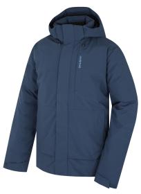 Husky Nurme M dark blue pánska hardshellová plnená bunda