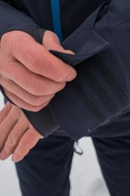 Husky Gambola M black blue pánská lyžařská bunda + šátek Kilpi