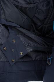 Husky Gambola M black blue pánská lyžařská bunda + šátek Kilpi