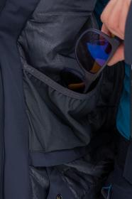 Husky Gambola M black blue pánská lyžařská bunda + šátek Kilpi