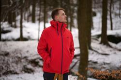 Husky Gambola M black blue pánská lyžařská bunda + šátek Kilpi