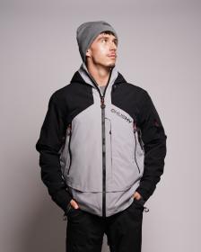 Husky Geilo M grey/black pánská lyžařská bunda