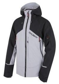 Husky Geilo M grey/black pánska lyžiarska bunda
