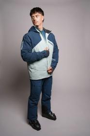 Husky Geilo M mint/blue pánská lyžařská bunda