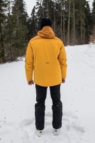 Husky Gomez M mustard/yellow pánská lyžařská bunda + šátek Kilpi