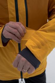 Husky Gomez M mustard/yellow pánská lyžařská bunda + šátek Kilpi