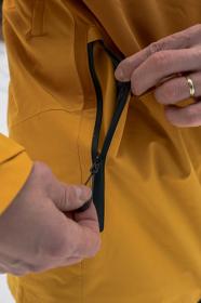 Husky Gomez M mustard/yellow pánská lyžařská bunda + šátek Kilpi