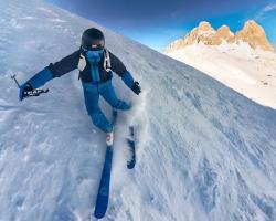 Husky Gomez M mustard/yellow pánská lyžařská bunda + šátek Kilpi