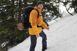 Husky Gomez M mustard/yellow pánská lyžařská bunda + šátek Kilpi