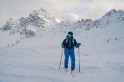 Husky Gomez M mustard/yellow pánská lyžařská bunda + šátek Kilpi