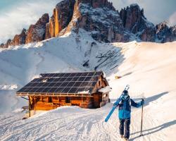 Husky Gomez M mustard/yellow pánská lyžařská bunda + šátek Kilpi