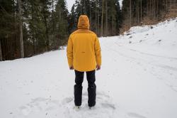 Husky Gomez M mustard/yellow pánská lyžařská bunda + šátek Kilpi