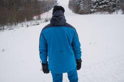 Husky Gomez M mustard/yellow pánská lyžařská bunda + šátek Kilpi