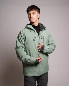 Husky Grut M faded green pánská lyžařská bunda