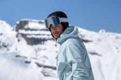 Husky Grut M faded green pánská lyžařská bunda