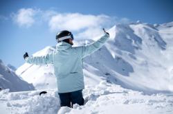 Husky Grut M faded green pánská lyžařská bunda