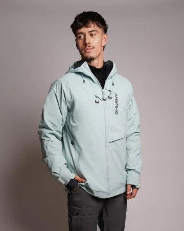 Husky Grut M faded mint pánská lyžařská bunda
