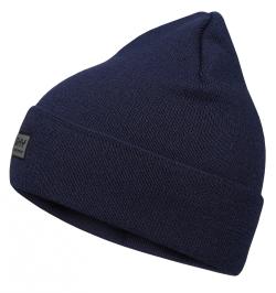 Husky Merhat 1 blue pánská merino čepice