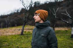 Husky Merhat 1 grey pánská merino čepice