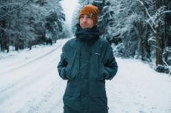 Husky Merhat 1 grey pánská merino čepice