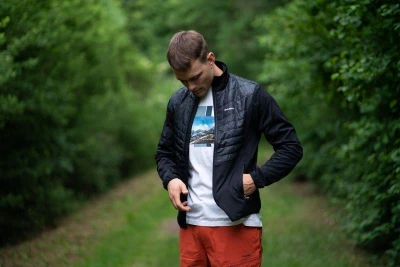 Husky Airy M mustard pánská mikina