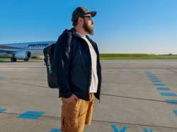 Husky Any M blue pánská mikina