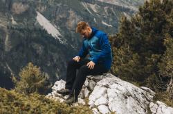 Husky Any M blue pánská mikina