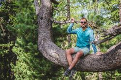 Husky Any M turquoise pánská mikina