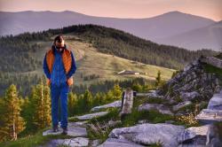 Husky Any M turquoise pánská mikina