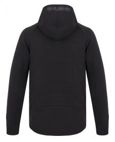 Husky Anara M black pánská mikina s kapucí