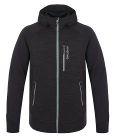 Husky Anara M black pánská mikina s kapucí