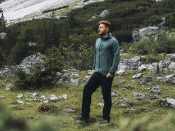 Husky Anara M black pánská mikina s kapucí