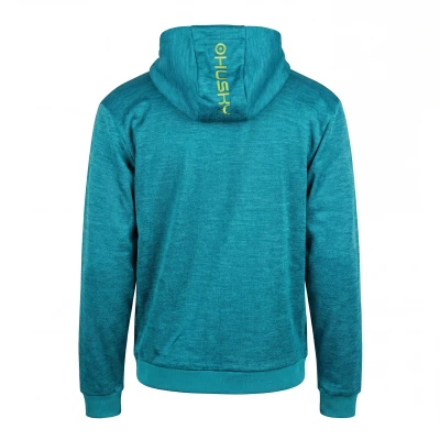 Husky Asta M turquoise pánská mikina s kapucí