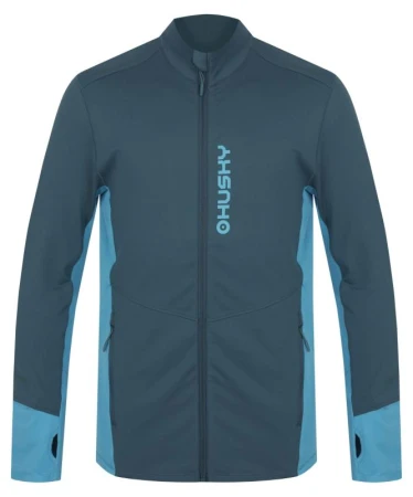 Husky Tame zip M blue pánská mikina se zipem