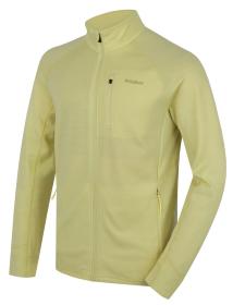 Husky Alou M bright green pánská mikina z merino vlny