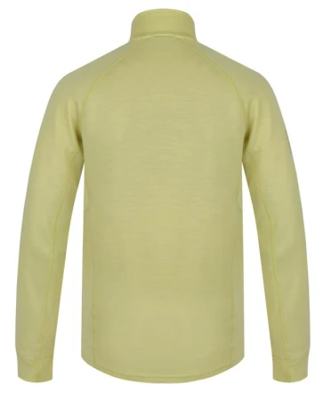 Husky Alou M bright green pánská mikina z merino vlny