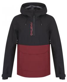 Husky Nabbi M black/bordo pánská outdoor bunda