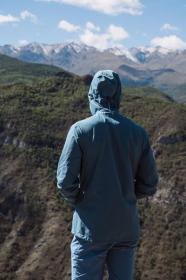 Husky Nakama M turquoise pánská outdoorová bunda